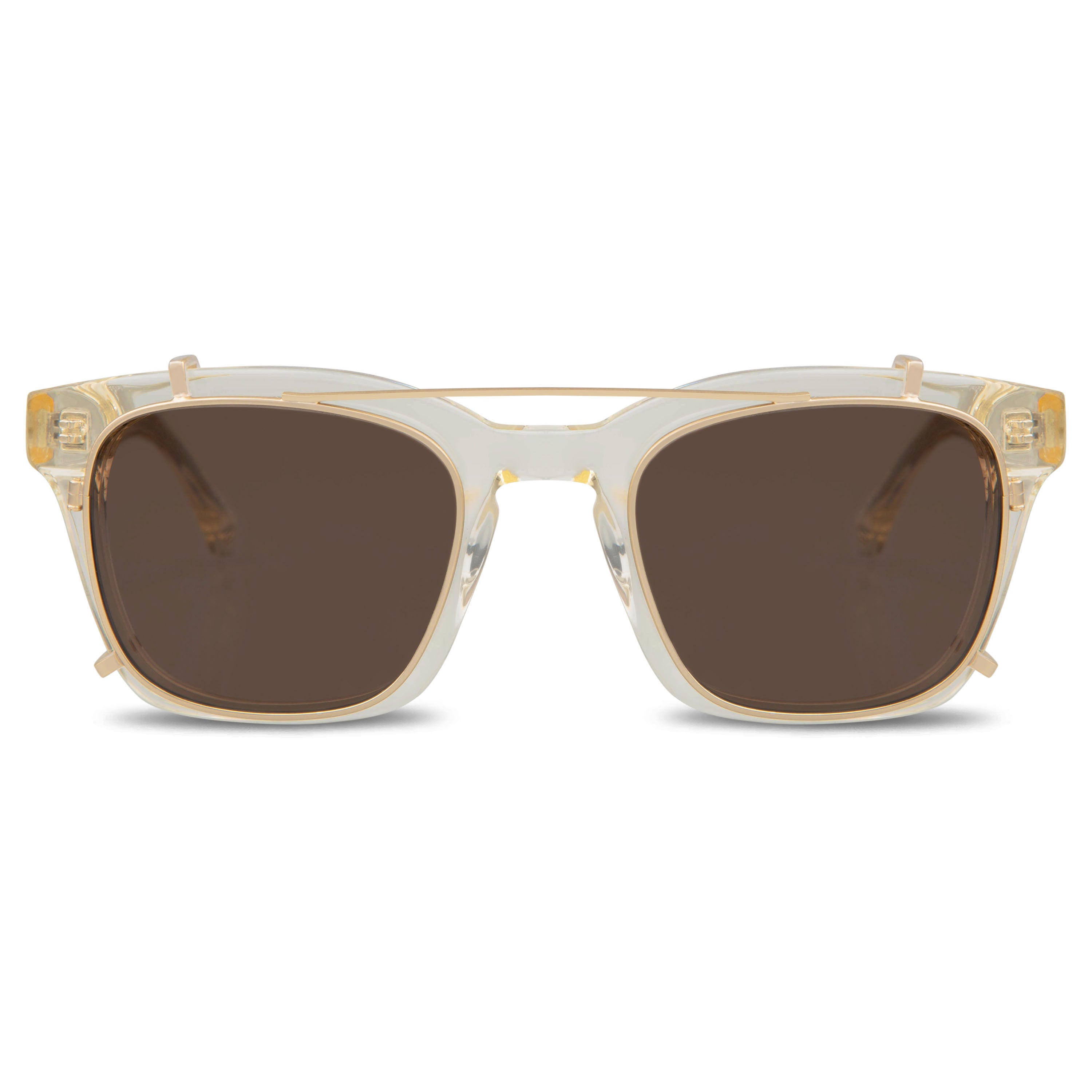 Drew Clip-on Matte Gold